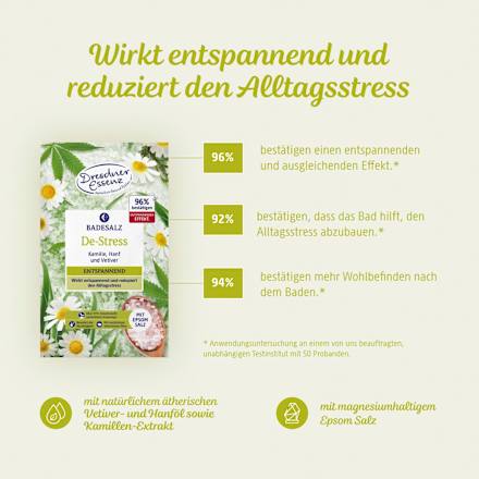 Badesalz De-Stress Dresdner Essenz