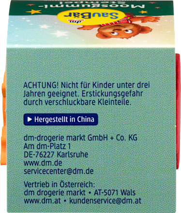Moosgummi- Stempel Set 2 tlg. SauBär