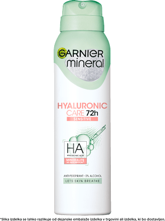 Dezodorant Hyaluronic Care 72h Sensitive GARNIER mineral