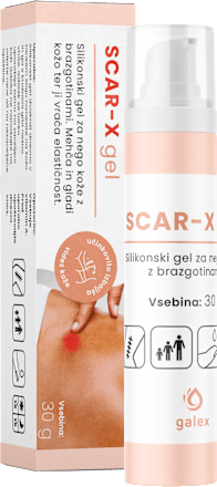 Gel za nego kože z brazgotinami Scar-X galex