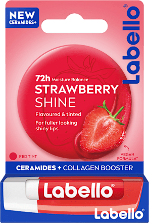 Balzam za ustnice 72h Moisture Strawberry Shine labello