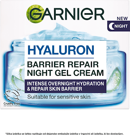 Hyaluronic Aloe Jelly nočni vlažilni gel GARNIER SKIN NATURALS