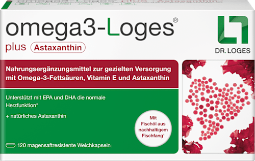 omega3-Loges plus Astaxanthin Kapseln 120 St omega3-Loges