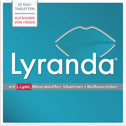 Lyranda bei Lippenherpes Kautabletten 28 St Lyranda