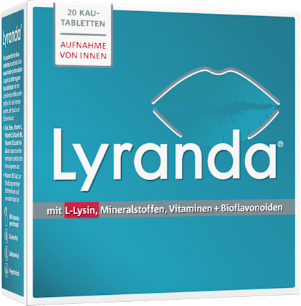 Lyranda bei Lippenherpes Kautabletten 28 St Lyranda