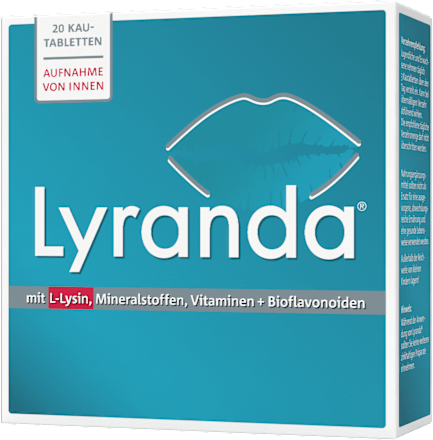 Lyranda bei Lippenherpes Kautabletten 28 St Lyranda