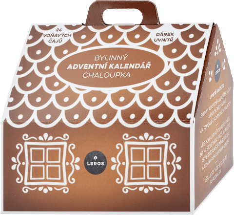 Adventný kalendár chalúpka Leros