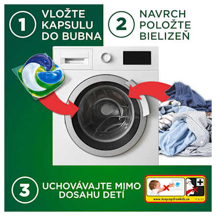 Pracie gélové kapsuly Ultra Power Pods Universal, XXL Ariel