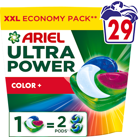 Pracie gélové kapsuly Ultra Power Pods Color, XXL Ariel