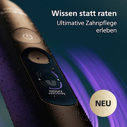 Schallzahnbürste Diamond Clean 8000 schwarz Philips Sonicare