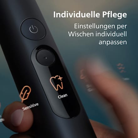 Schallzahnbürste Diamond Clean 8000 schwarz Philips Sonicare