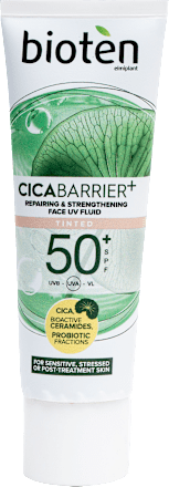 CICA BARRIER+ Repairing & Strengthening Fluid za lice SPF 50 bioten