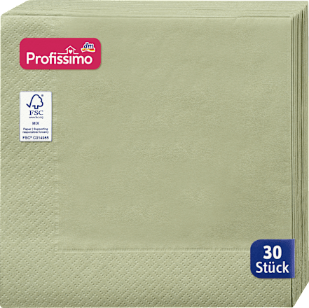 Serviette "Pistazie" (33x33cm) Profissimo