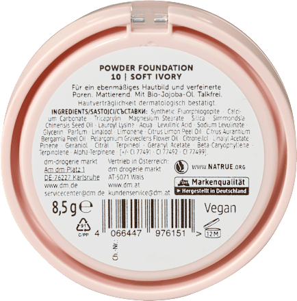 Foundation & Concealer Skin Barrier 12h Matte Finish alverde NATURKOSMETIK