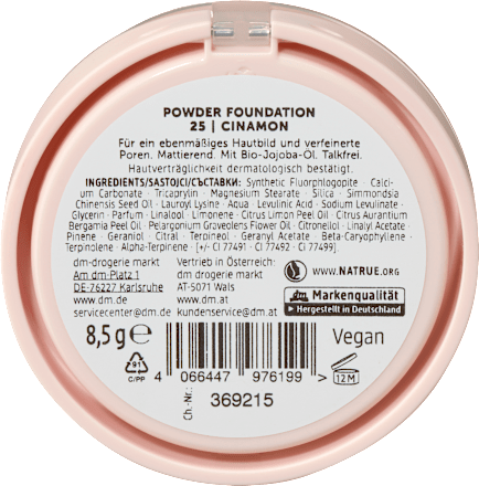 Foundation & Concealer Skin Barrier 12h Matte Finish alverde NATURKOSMETIK