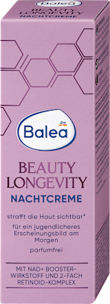 Éjszakai feszesítő arckrém Beauty Longevity Balea