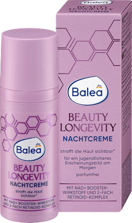 Éjszakai feszesítő arckrém Beauty Longevity Balea