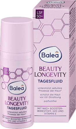 Nappali arcápoló fluid Beauty Longevity Balea
