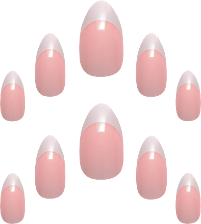 Künstliche Nägel 122 Salon French Elegant Touch