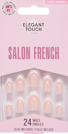 Künstliche Nägel 122 Salon French Elegant Touch