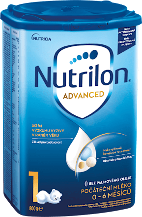 počáteční mléčná kojenecká výživa 1 Advanced 0m Nutrilon