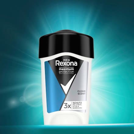 Antitranspirant Deocreme Men Maximum Protection Clean Scent Rexona men