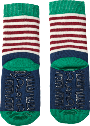 Stoppersocken mit Weihnachts-Muster, blau, Gr. 25/26 ALANA