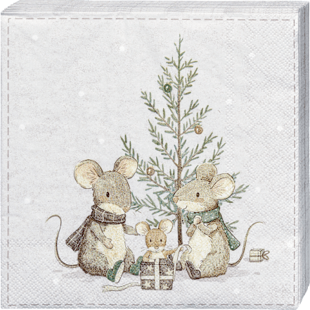 Servietten Mausi (33x33 cm) BOLTZE