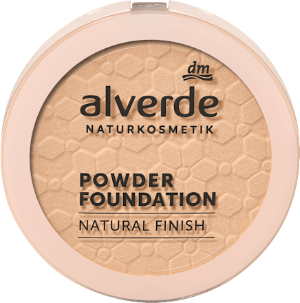 Powder Foundation Natural Finish 20 Velvet Sand alverde NATURKOSMETIK