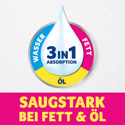 Küchenrolle Wisch&Weg Sparblatt (4x74 Blatt) Zewa