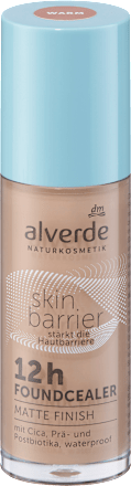 Tečni korektor Skin Barrier Foundcealer 12h Matte Finish - 20 Warm alverde NATURKOSMETIK