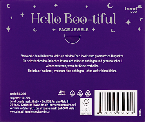 Gesichtssteine Hello Boo-tiful 020 trend !t up