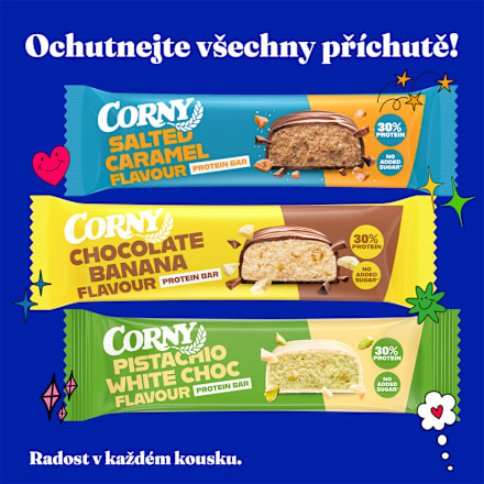 proteinová tyčinka kokos Corny