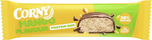 proteinová tyčinka mléčná čokoláda a mango Corny