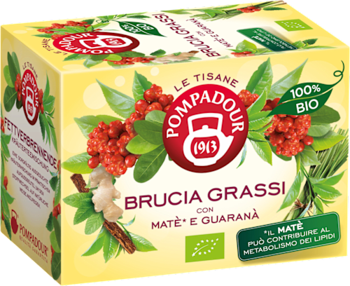 Tisana bio brucia grassi POMPADOUR