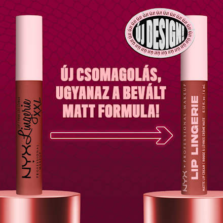 Folyékony ajakrúzs Lingerie XXL - Nr. 05 Strip'd Down NYX PROFESSIONAL MAKEUP