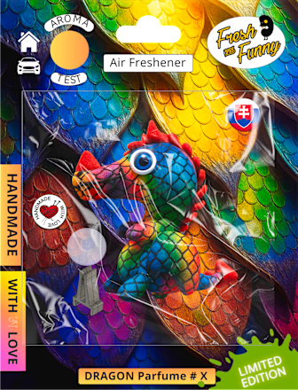 Vôňa do auta DRAGON Parfume #X Fresh and Funny