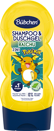 Kinder Duschgel & Shampoo 2in1 Pokemon Pikachu Bübchen