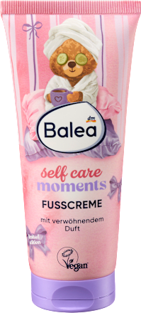 Fußcreme selfcare moments Balea