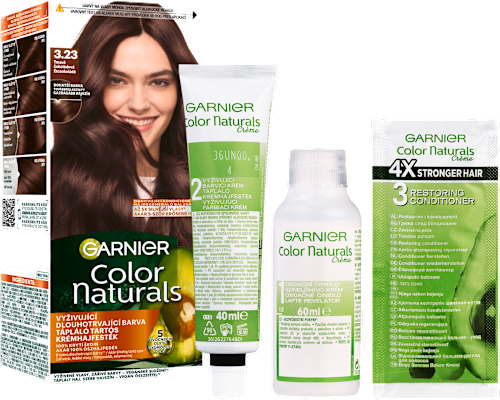barva na vlasy Tmavě čokoládová 3.23 GARNIER Color naturals