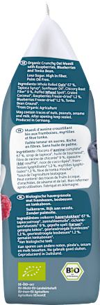 Knuspermüsli, Krunchy Low Sugar Very Berry barnhouse