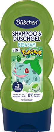 Kinder Shampoo & Duschgel 2in1 Pokémon Bisasam Bübchen