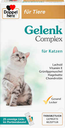 Nahrungsergänzung Katze, Gelenk Complex (25 Stück) Doppelherz