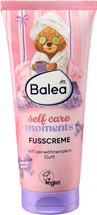 Fußcreme selfcare moments Balea