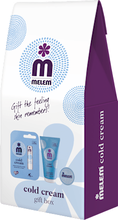 Poklon-paket cold cream white Melem