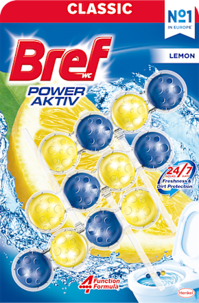 Power Aktiv osvježivač za WC školjku Lemon Bref