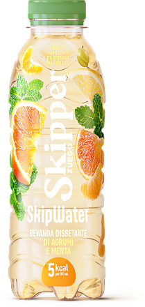 SkipWater bevanda dissetante agrumi e menta Skipper ZUEGG