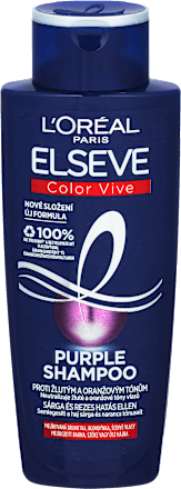 Sampon Color Vive, sárga és rezes hatás ellen L'ORÉAL PARiS ELSEVE