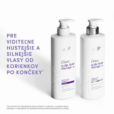 Kondicionér na vlasy scalp scalp+hair therapy Density&Growth Dove