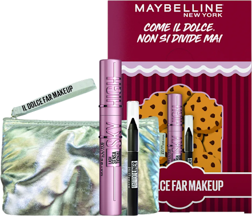 Cofanetto regalo COME IL DOLCE. NON SI DIVIDE MAI MAYBELLINE NEW YORK